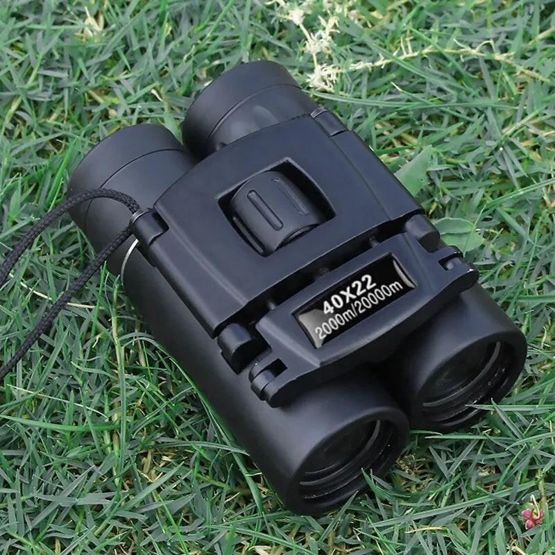 40x22 HD Powerful Binoculars – 2000M Long-Range Folding Mini Telescope for Hunting, Sports & Outdoor Adventure