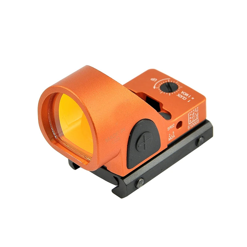SRO Mini RMR Red Dot Sight Collimator Rifle Reflex Sight Scope fit 20mm Weaver Rail For Airsoft Hunting Rifle