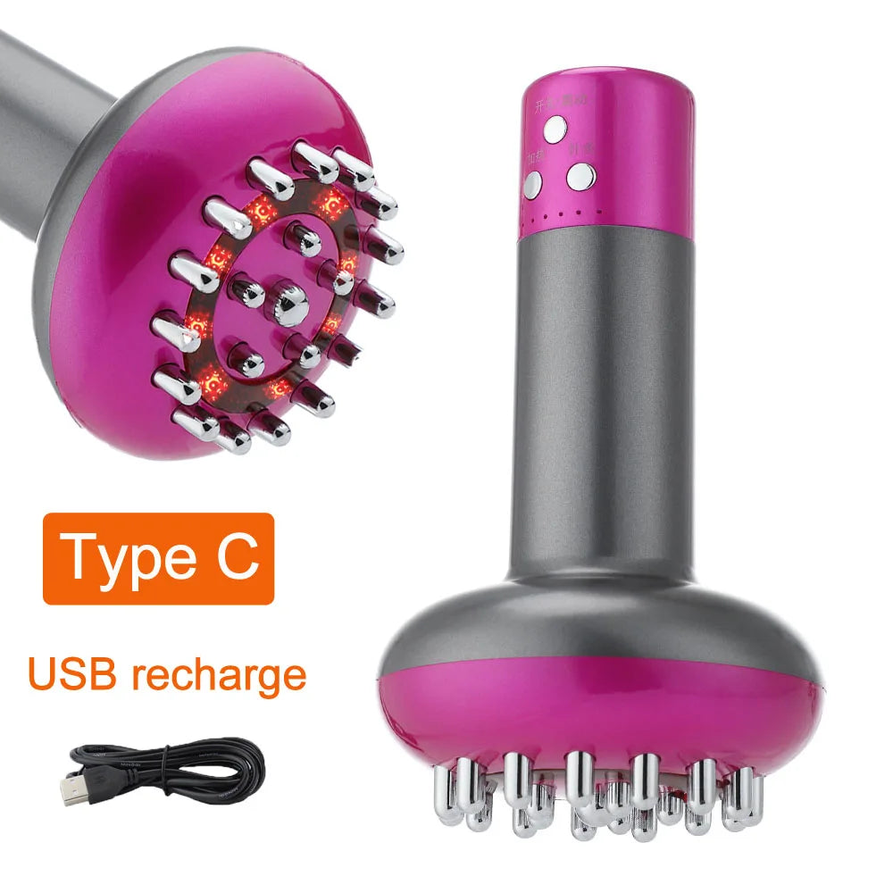 Electric Meridian Massage Brush – Full Body Fat Burning & Lymphatic Drainage