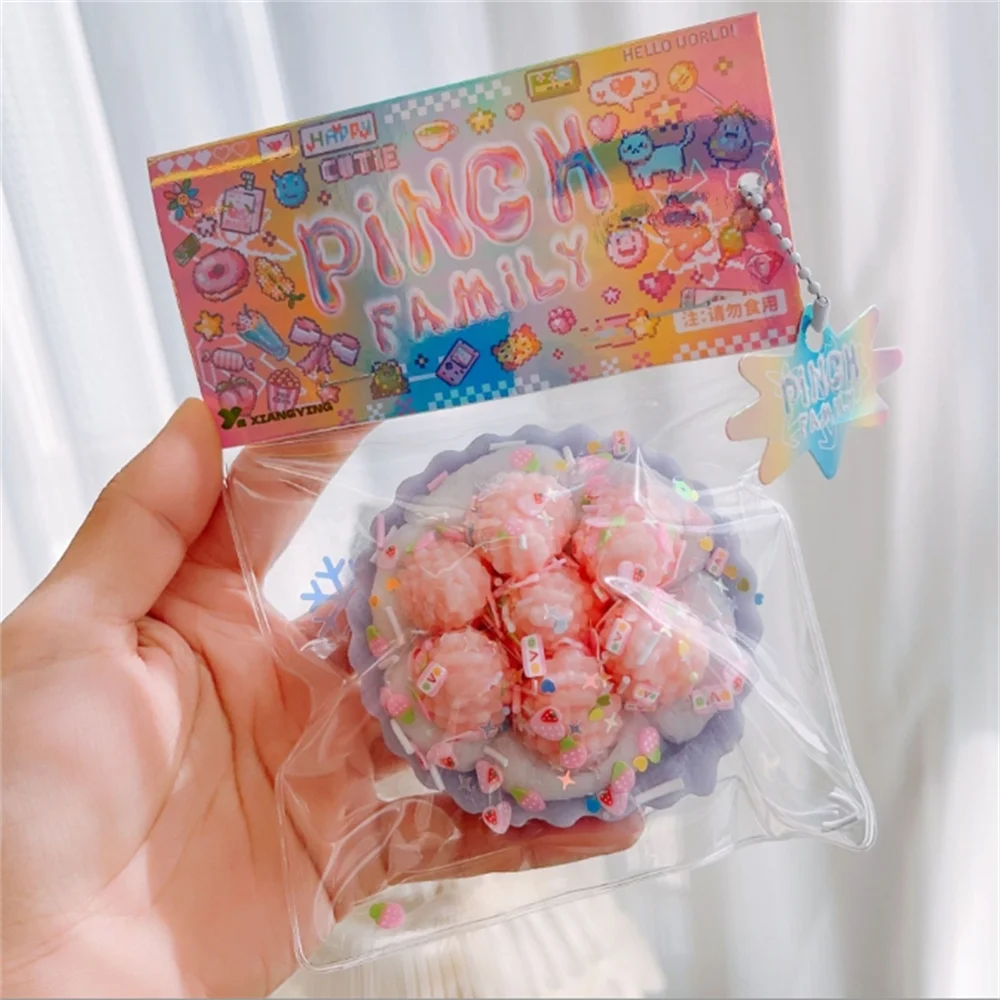 Cake Food Stress Relief Squeeze