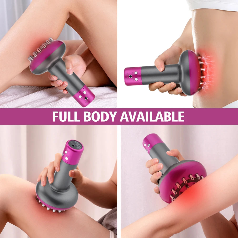 Electric Meridian Massage Brush – Full Body Fat Burning & Lymphatic Drainage