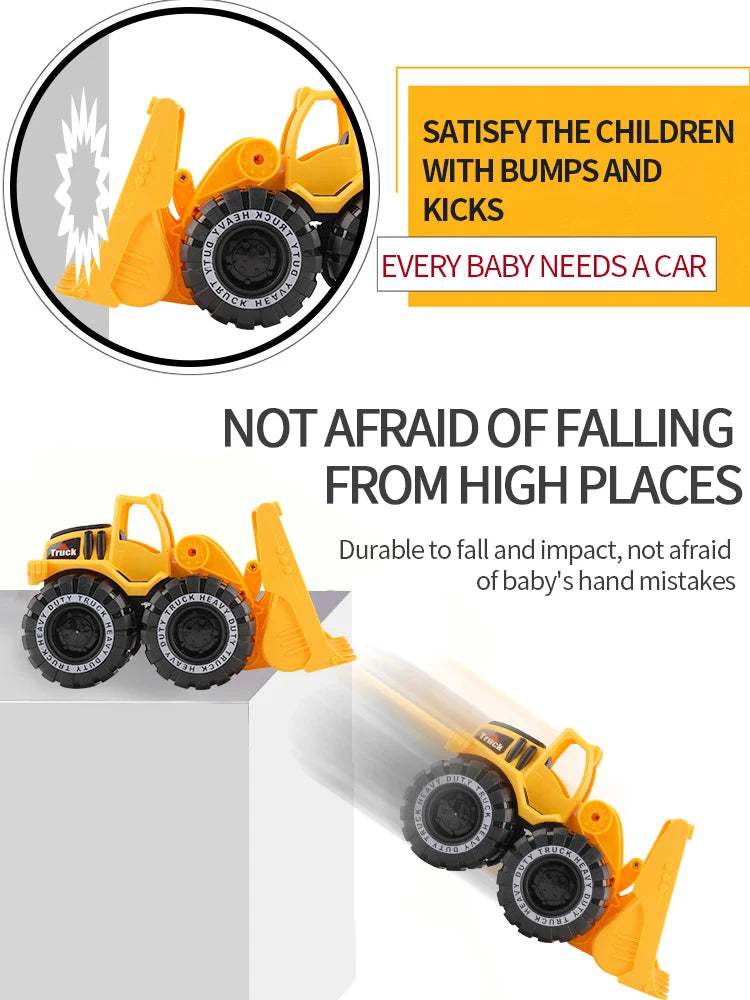 Excavator & Dump Truck Model Toy