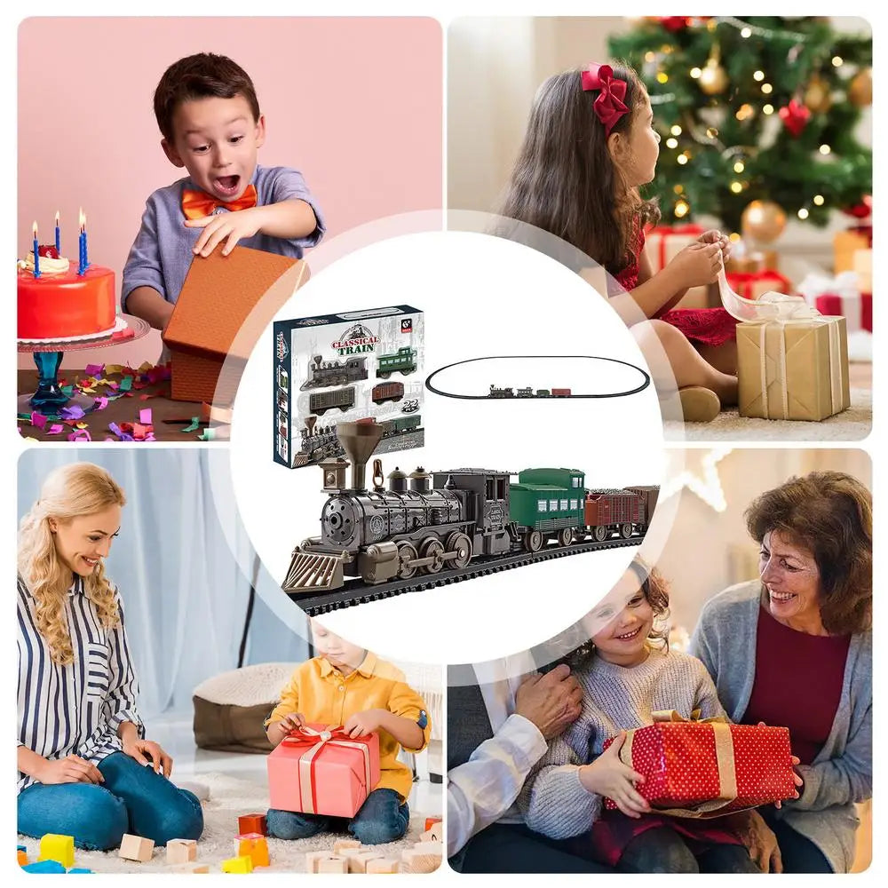 Battery Powered Retro Steam Train