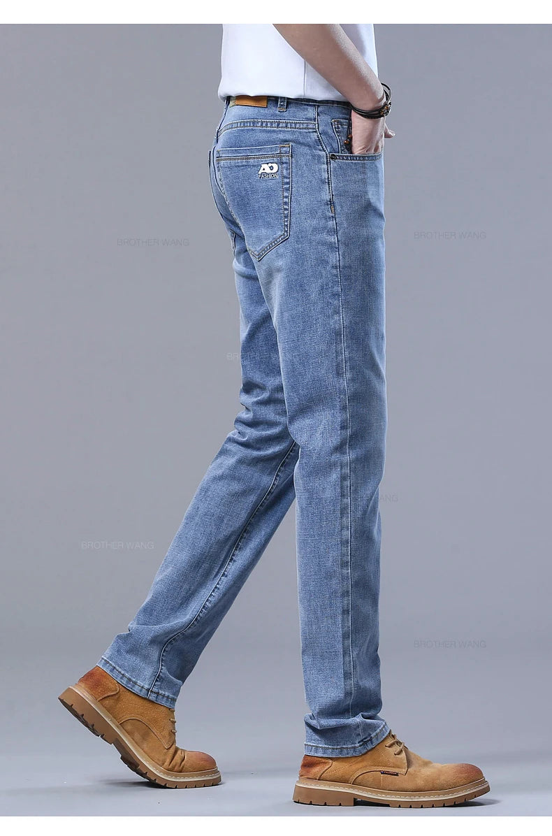 Men’s Light Blue Slim Jeans