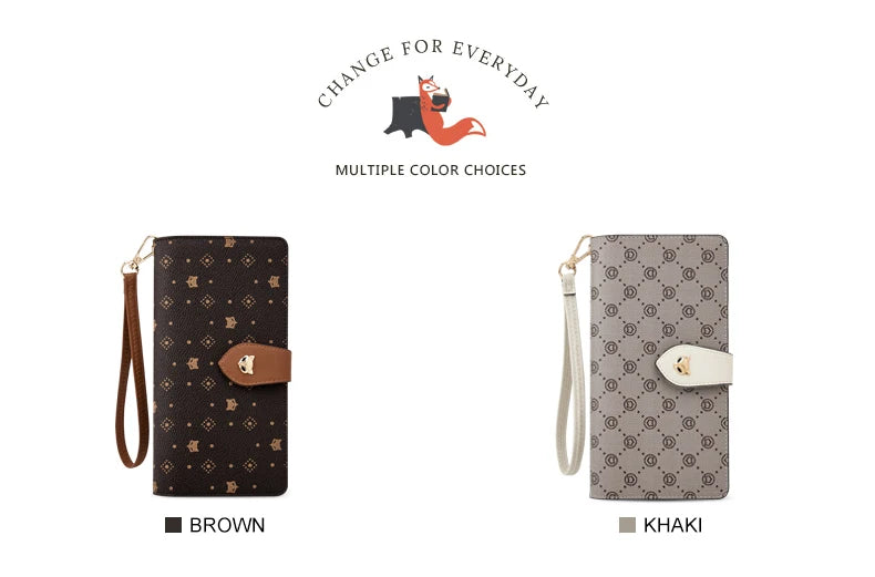FOXER Women's Long Wallet