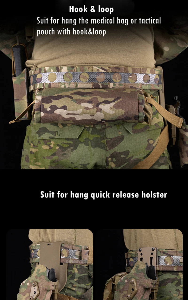 Enhance your tactical experience with the Tactical Combat Belt