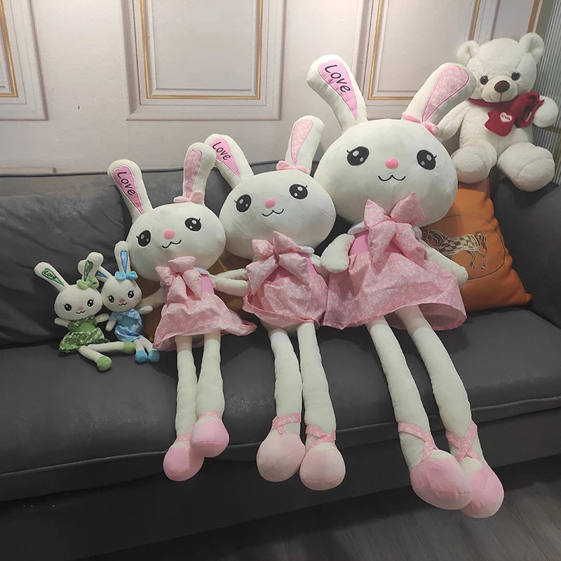 cute and stylish bunny plush