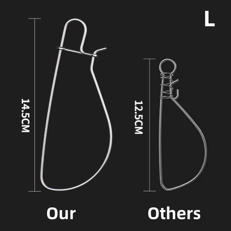 Stainless Steel Fish Stringer with Soft Wire Lock and Reel
