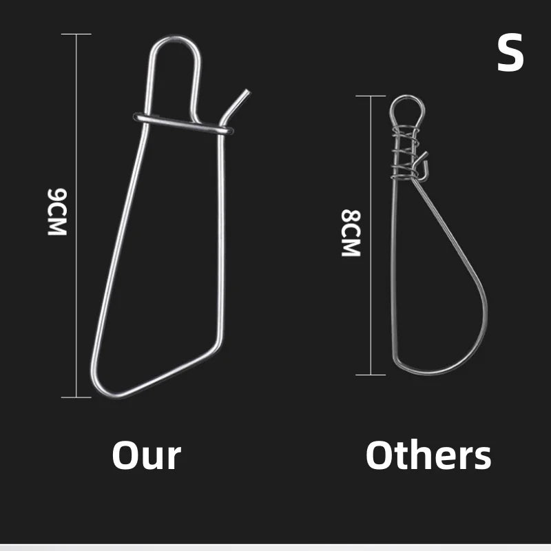 Stainless Steel Fish Stringer with Soft Wire Lock and Reel