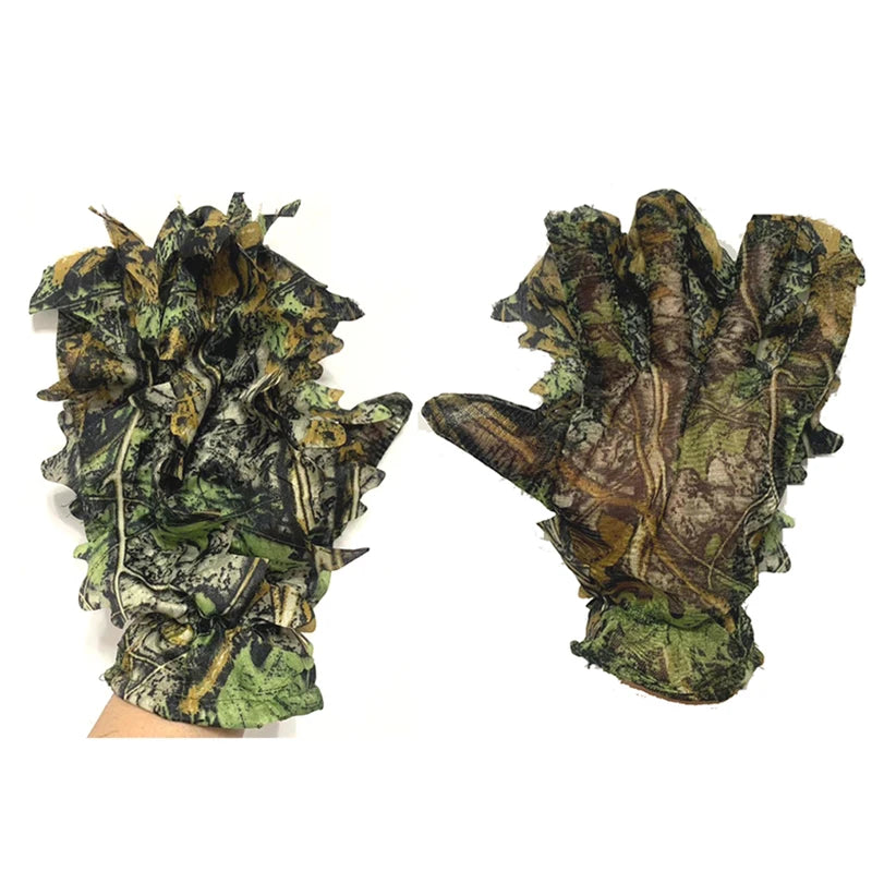 Breathable Camouflage Hunting Suit for Men & Women – Lightweight, Hooded, and Wild Leafy Design Ghillie Suit (6-in-1)