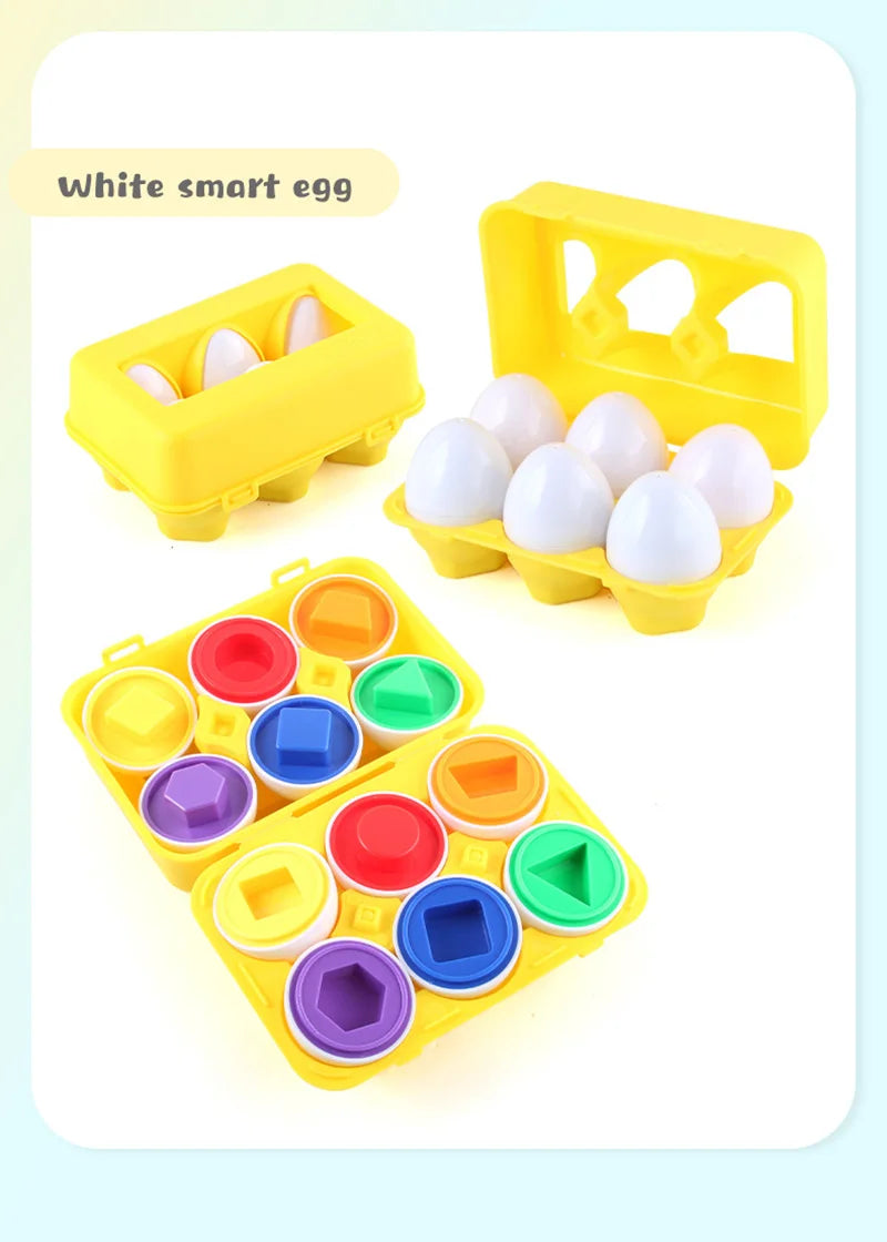 Eggs Screws 3D Puzzle Montessori Learning Toy