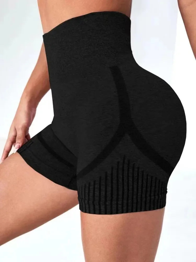 Women's High-Waist Yoga Shorts