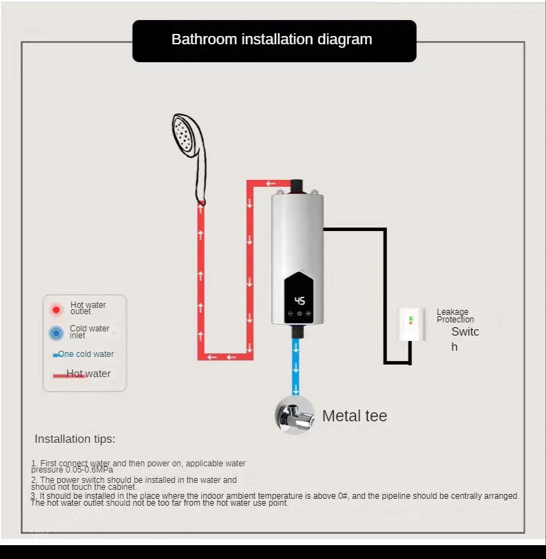 Instant Hot Water Heater
