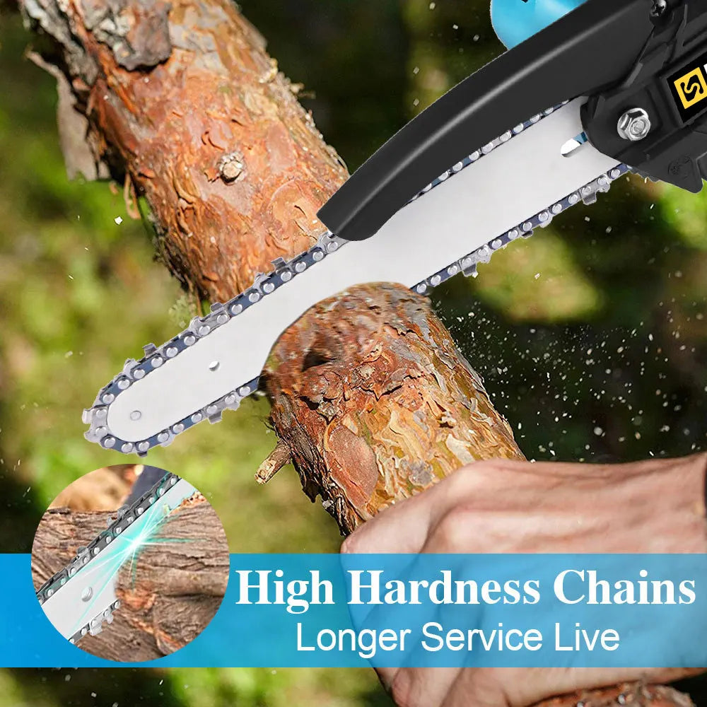 6-Inch Mini Electric Chain Saw