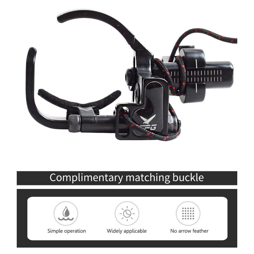 Archery Drop Fall Away Arrow Rest – Full Adjustable Compound Bow Accessory for Professional Hunting & Shooting