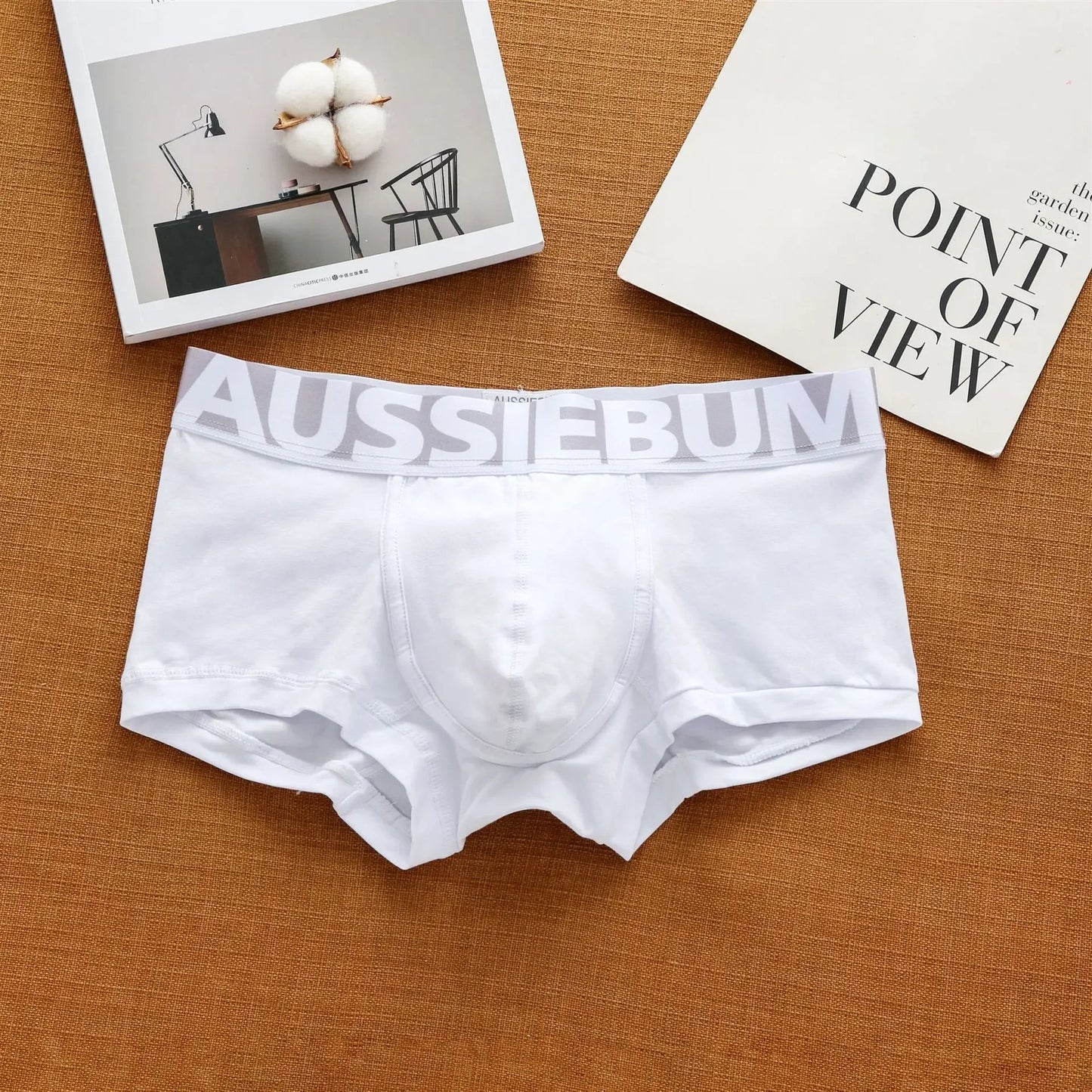 Men’s Low Waist Cotton Briefs