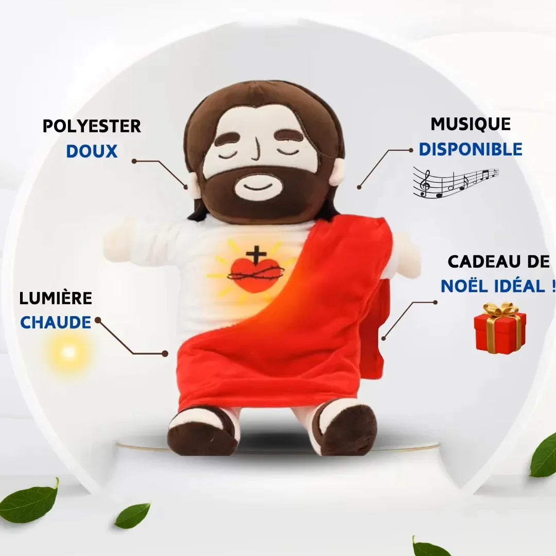 40CM Breathing Jesus Soothe Plush Toy