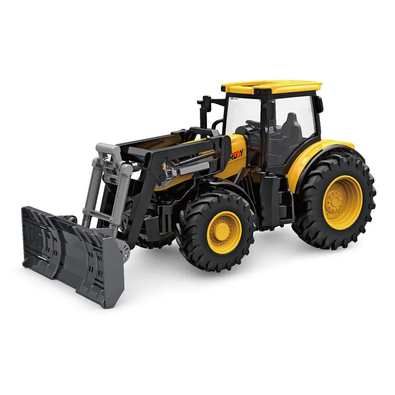 1:24 Big Inertia Tractor Car Model Set