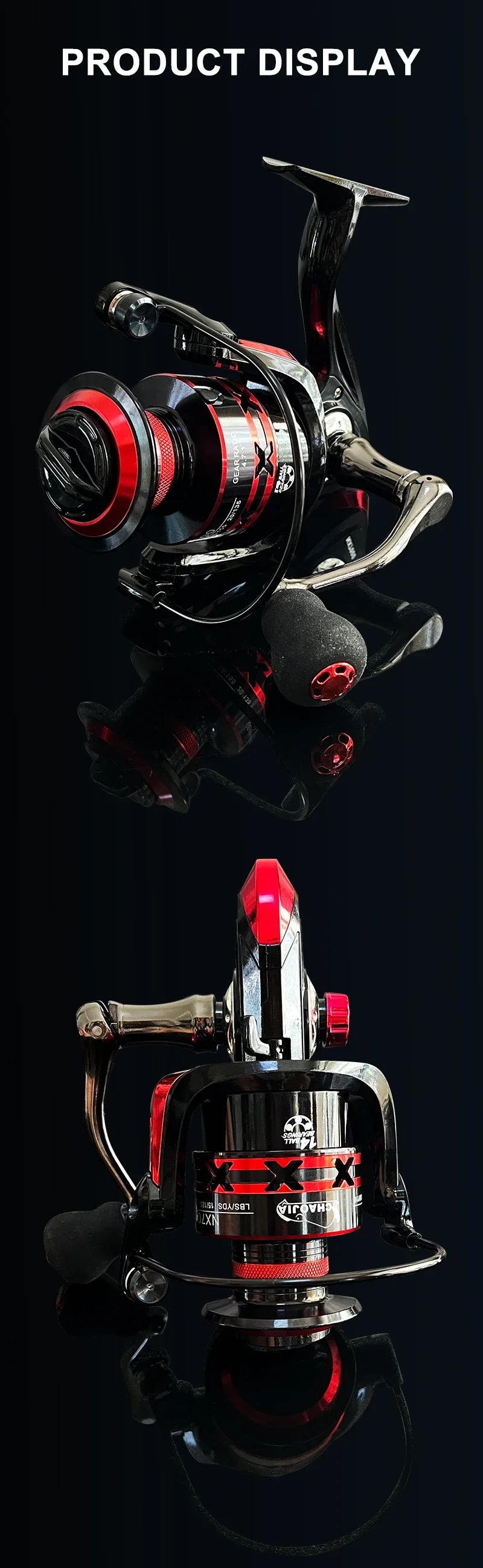 Durable Spinning Reel with 10KG Max Drag – Freshwater and Saltwater Fishing Reel