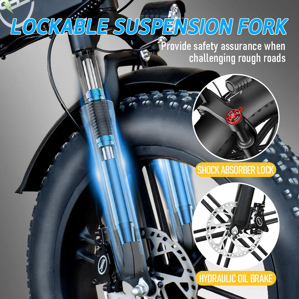 IDOTATA Electric Bike for Adults