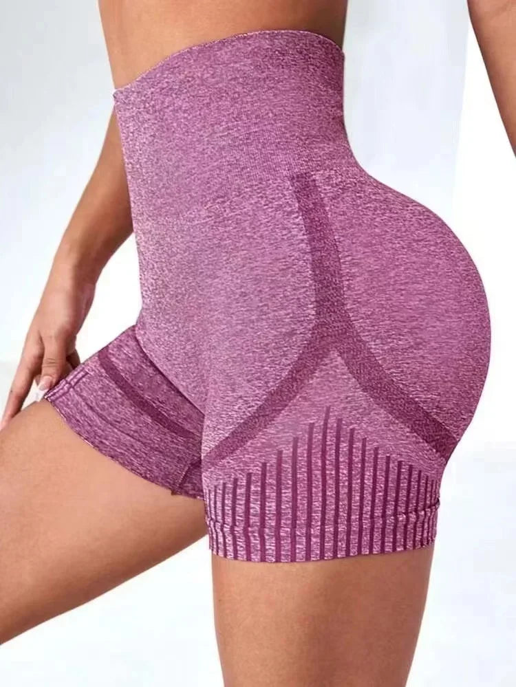 Women's High-Waist Yoga Shorts