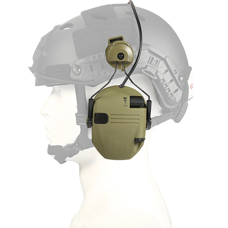 Earmuffs Active Headphones for Shooting – Electronic Hearing Protection & Noise Reduction for Hunting