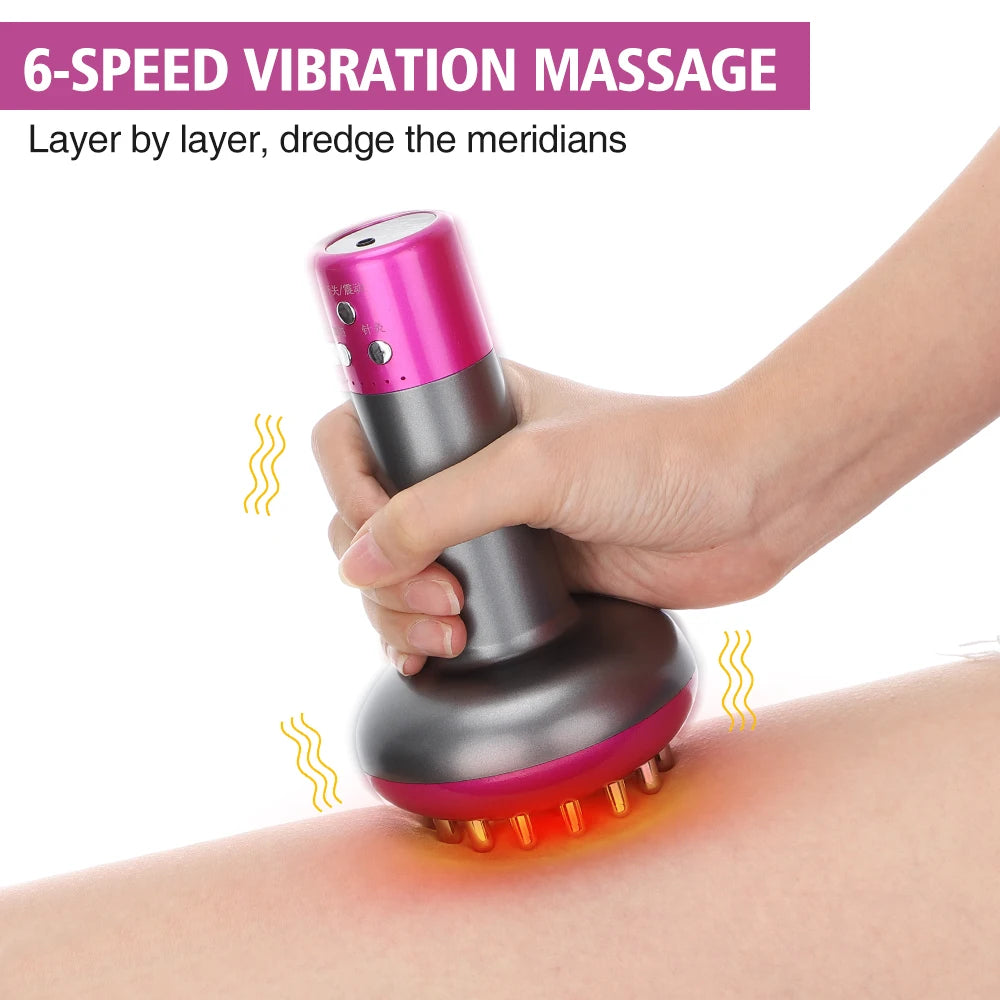 Electric Meridian Massage Brush – Full Body Fat Burning & Lymphatic Drainage