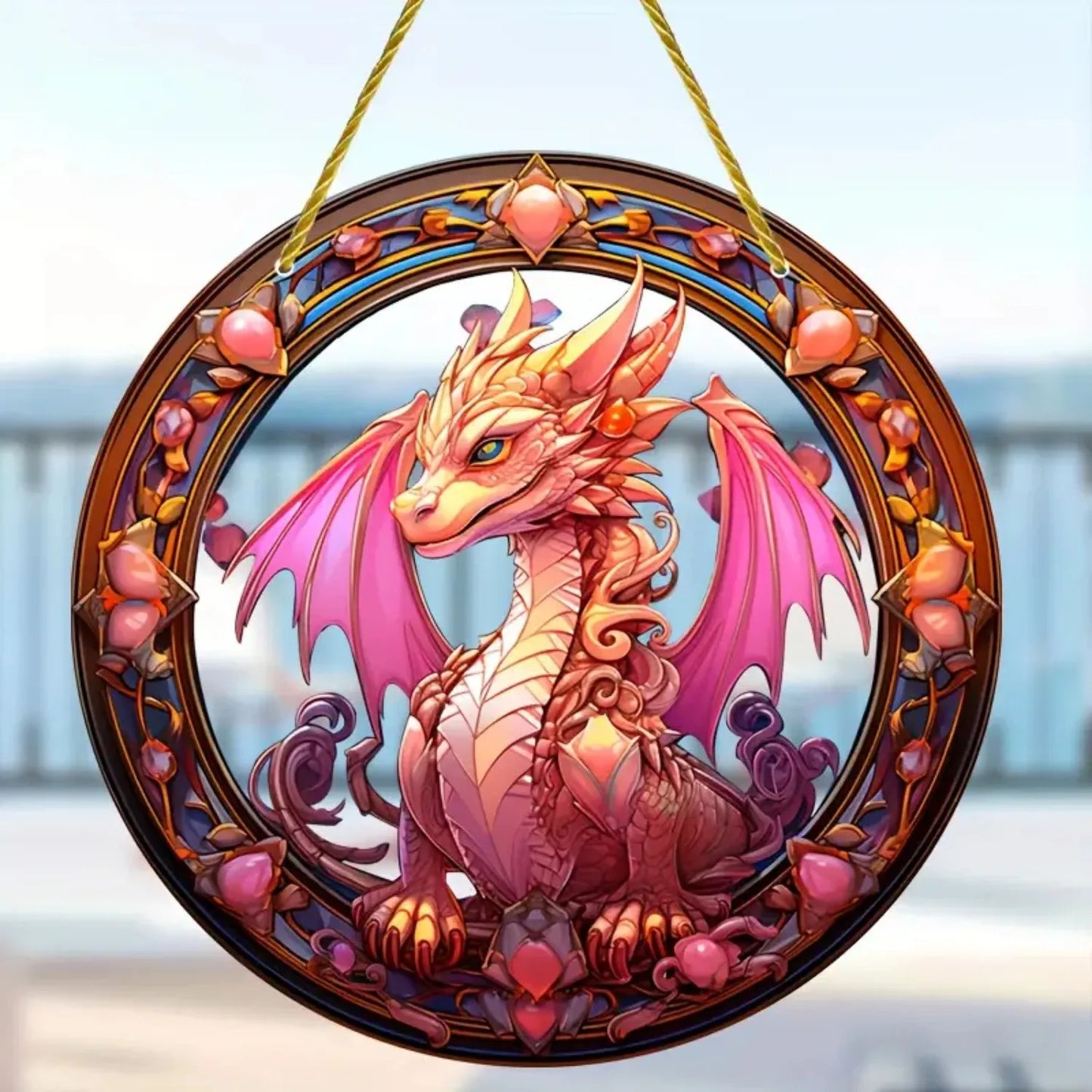 Magic Dragon Suncatcher