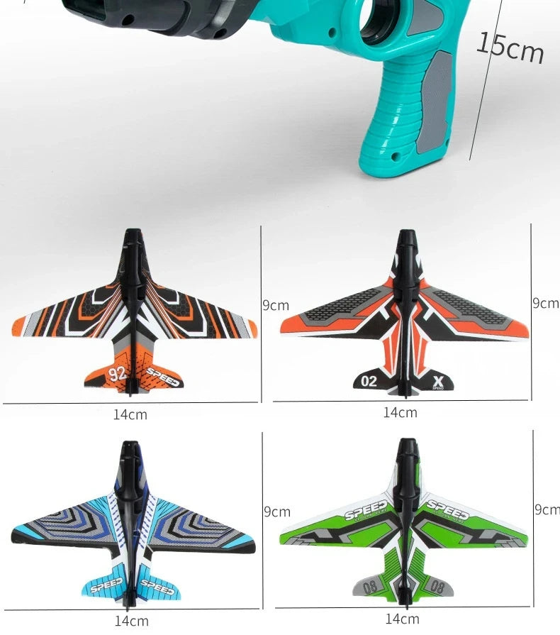 Children’s Ejection Aircraft Shooting Game Set