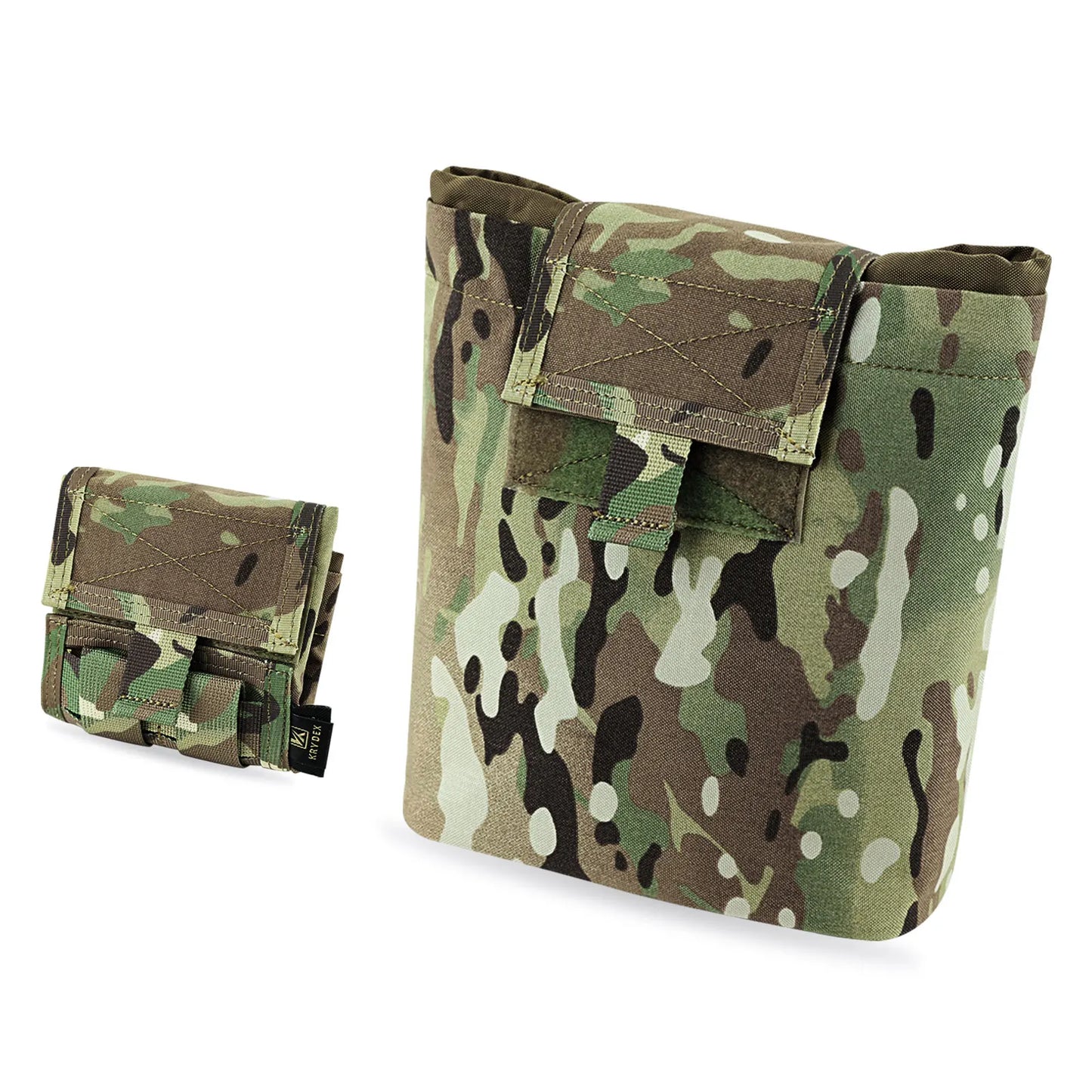 KRYDEX Tactical MOLLE Foldable Dump Pouch