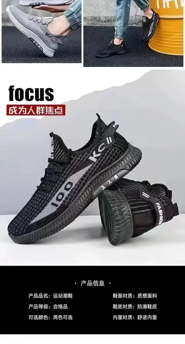 Men's Breathable Mesh Sports Shoes