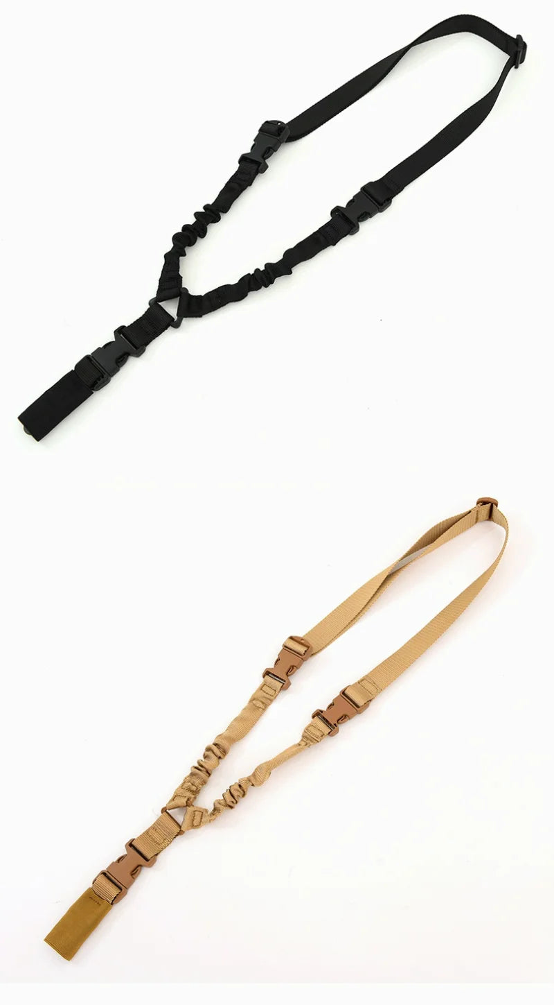 Shotgun Belt – MOLLE Gear Single Point Gun Sling with Metal Buckle