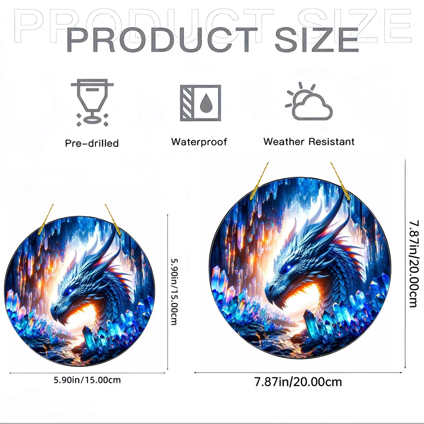 Magic Dragon Suncatcher