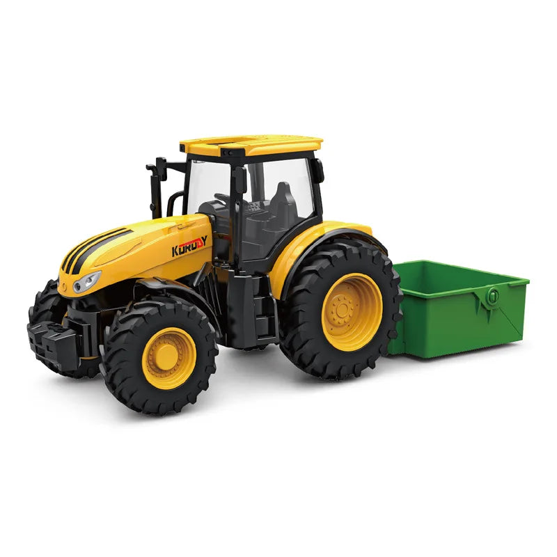 1:24 Big Inertia Tractor Car Model Set