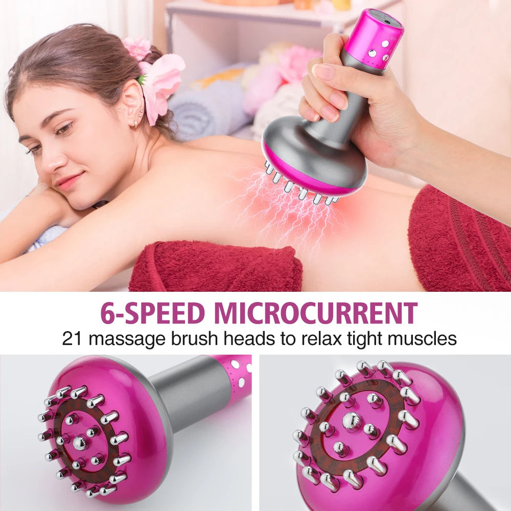 Electric Meridian Massage Brush – Full Body Fat Burning & Lymphatic Drainage