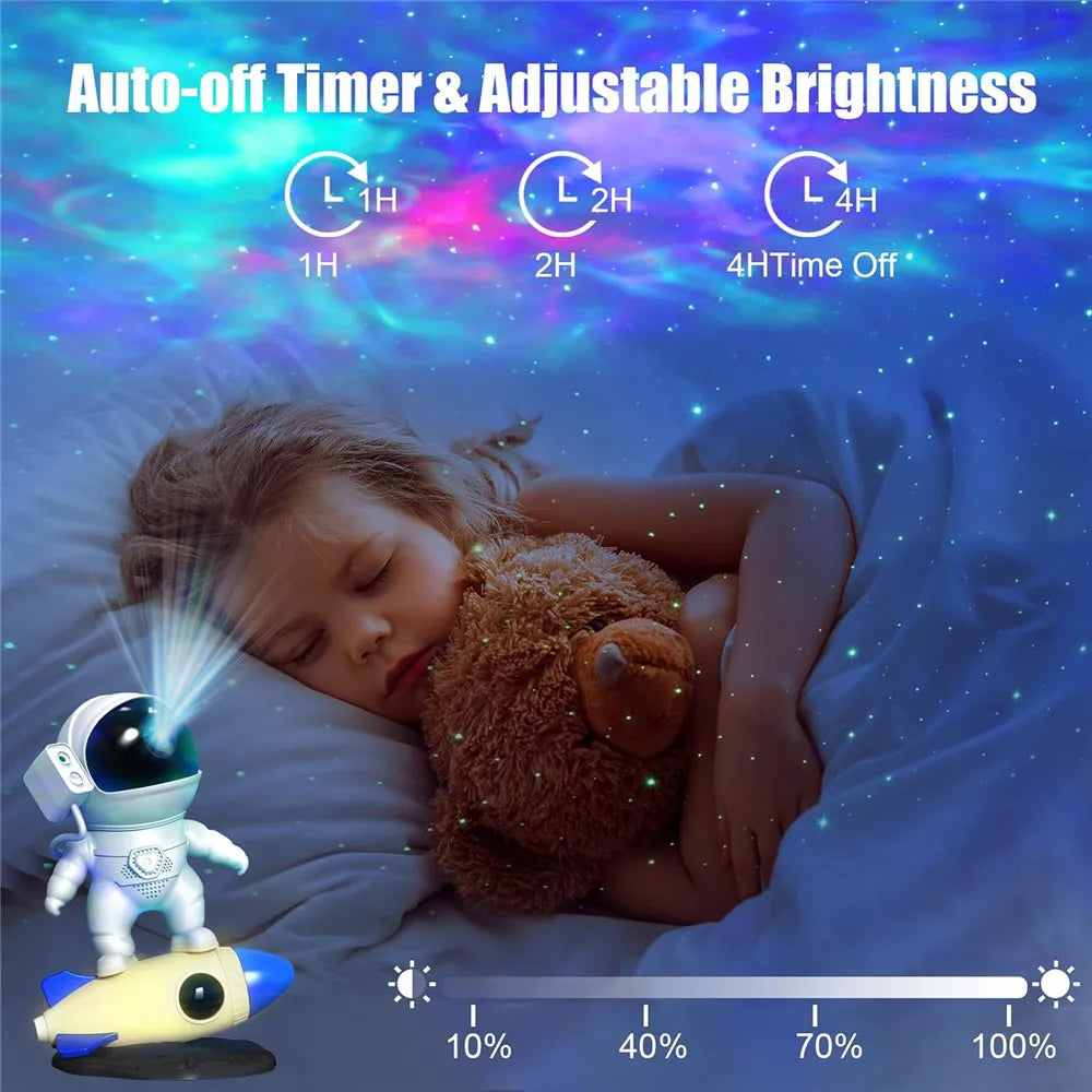 Astronaut Galaxy Starry Sky Projector Night Light