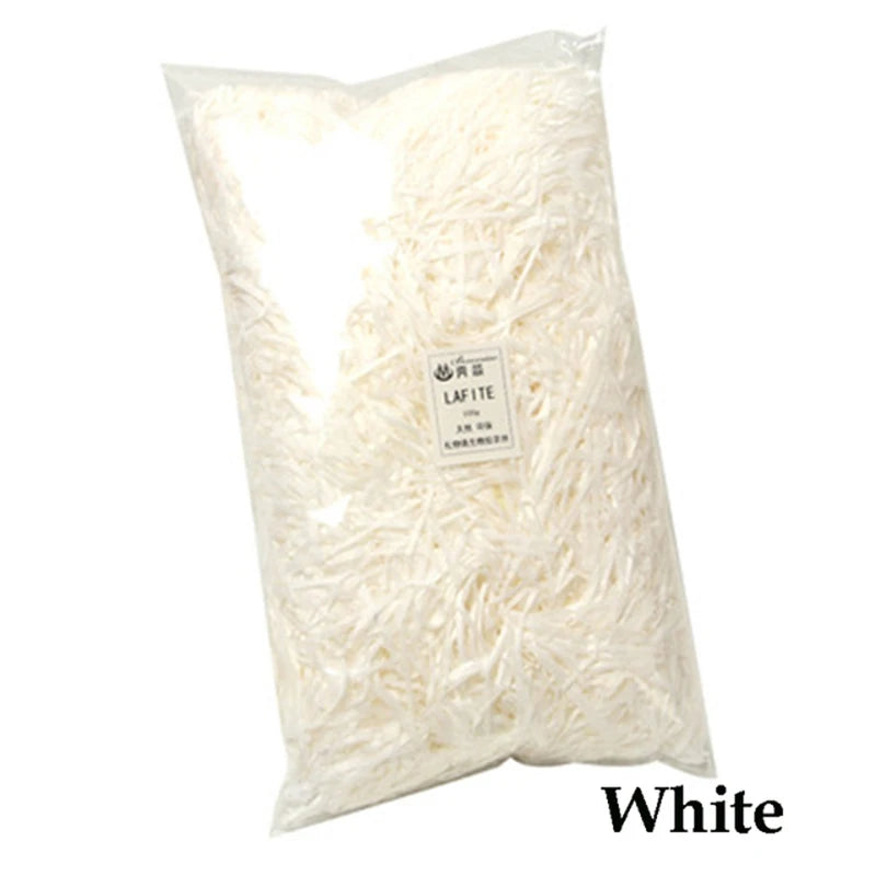 100g Colorful Shred Crinkle Paper Raffia: