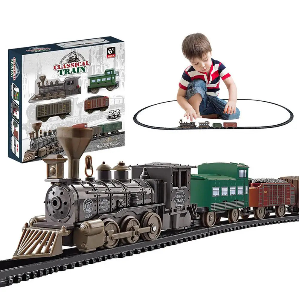 Battery Powered Retro Steam Train