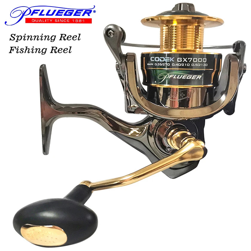 Pflueger All-Metal High-Speed Fishing Reel - CODEK 25KG