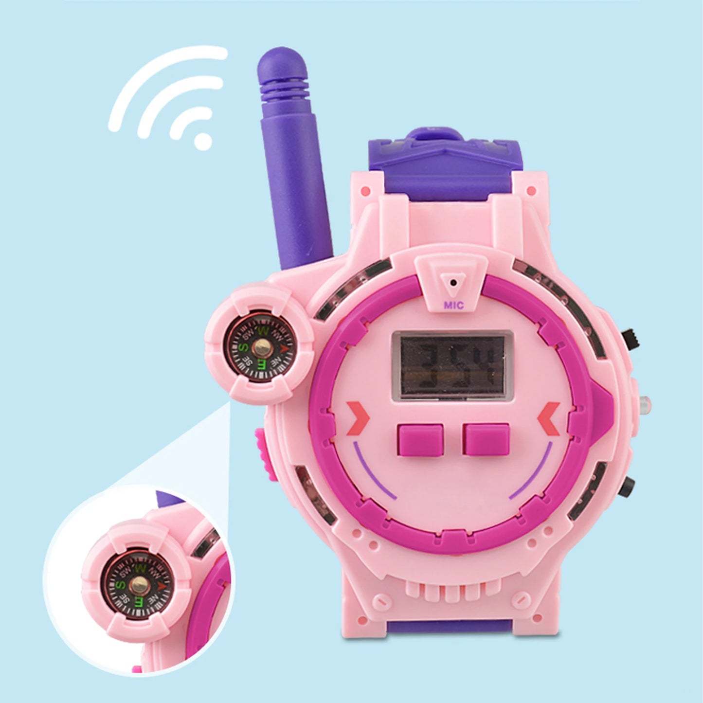 Kids Walkie Talkie Watch Style