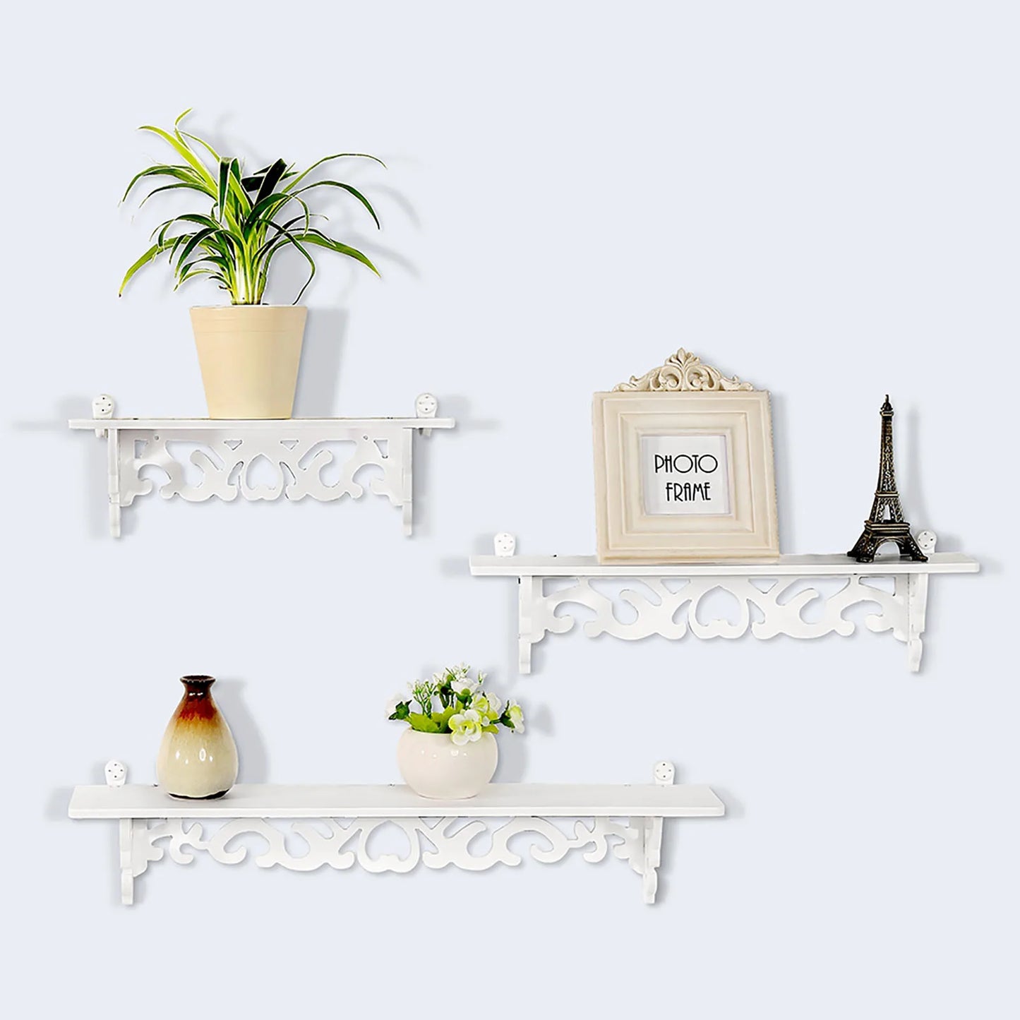 Floating Wall Storage Rack Set of 3