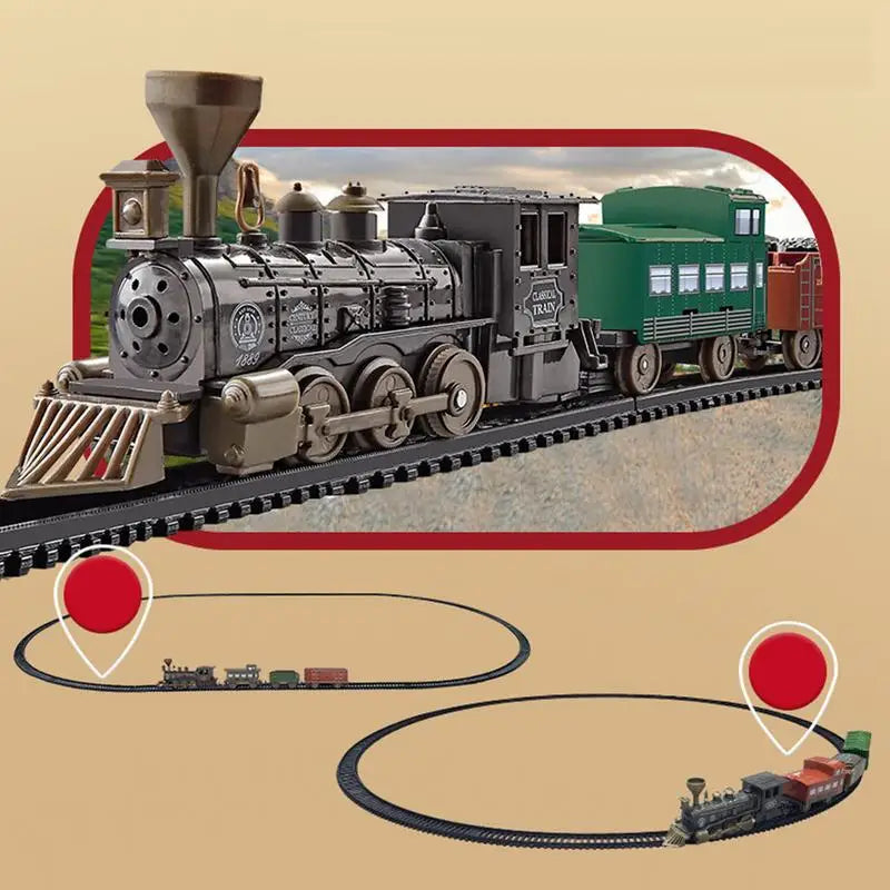 Battery Powered Retro Steam Train