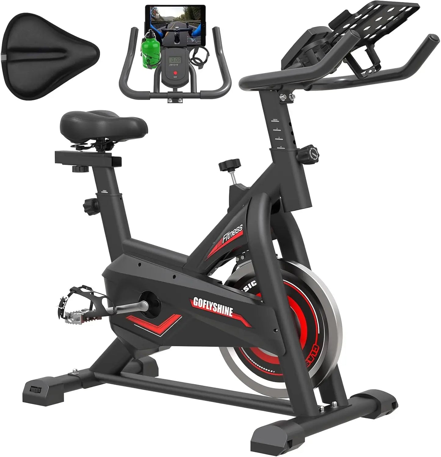 Stationary Indoor Cycling Exercise Bike