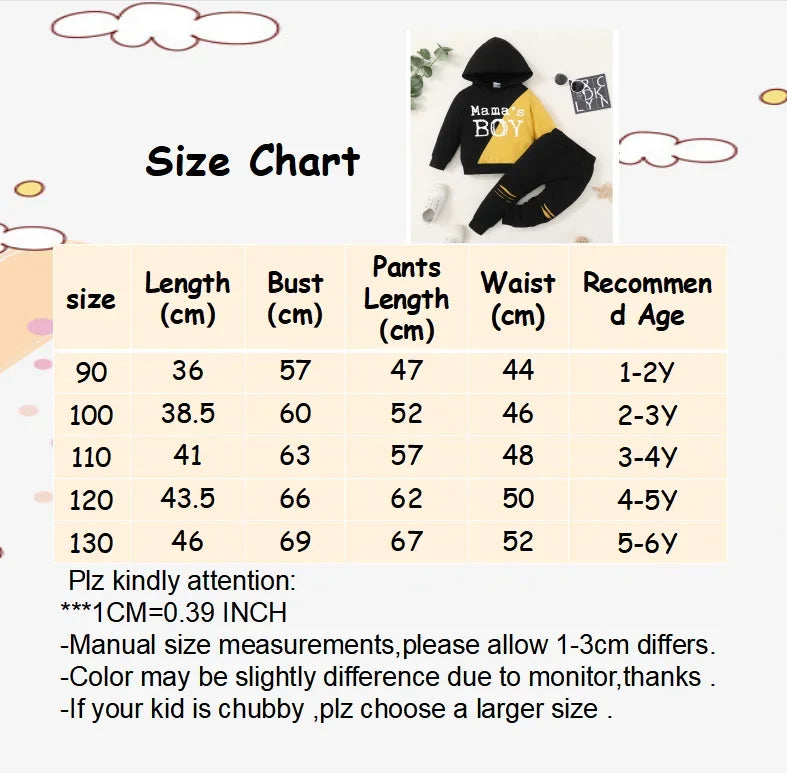 2Pcs Kids Boy Clothes Set