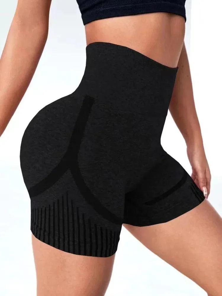 Women's High-Waist Yoga Shorts