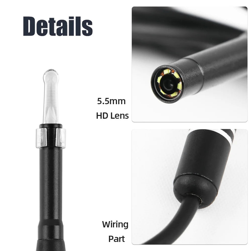 Ear Wax Removal USB Otoscope
