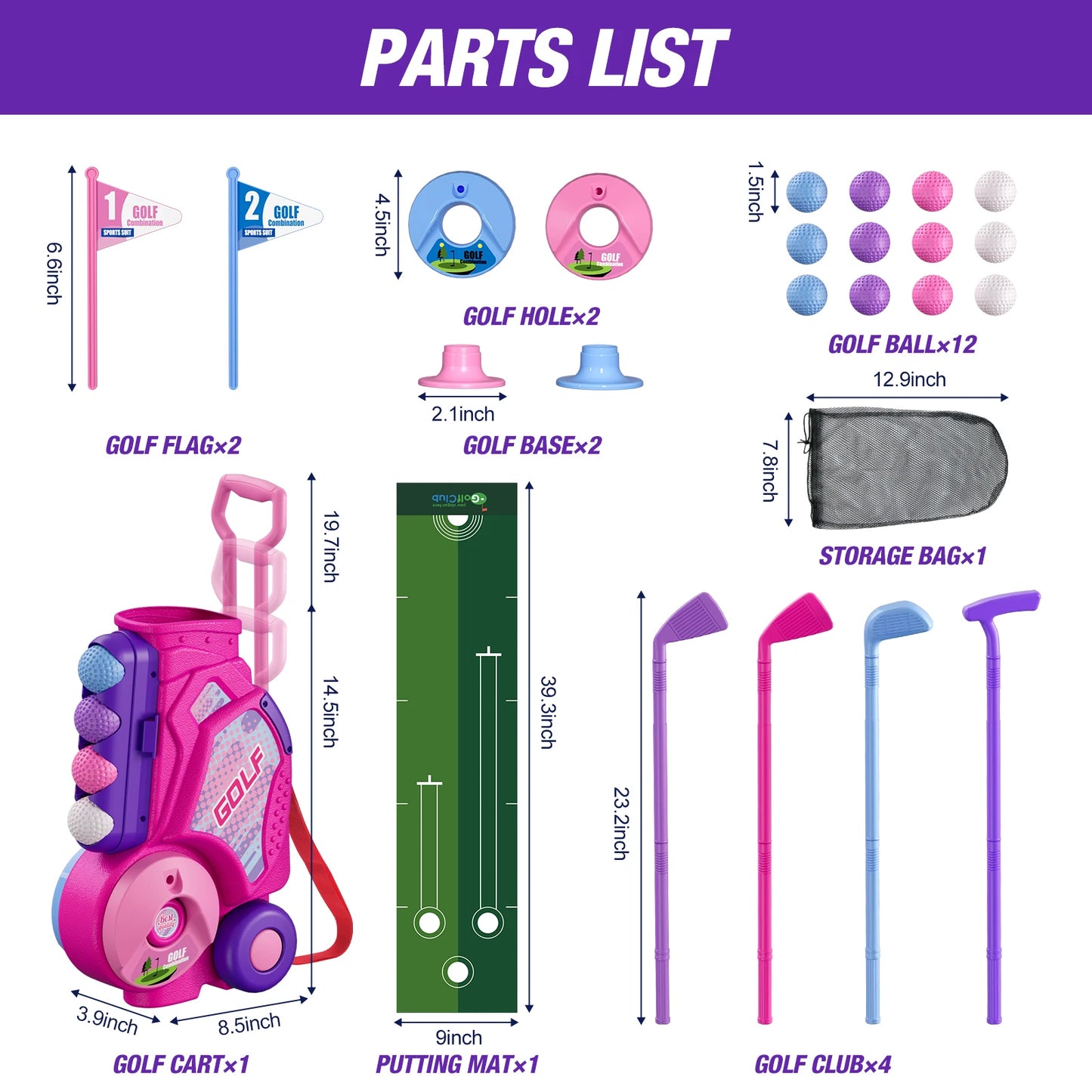 Toddler Golf Set