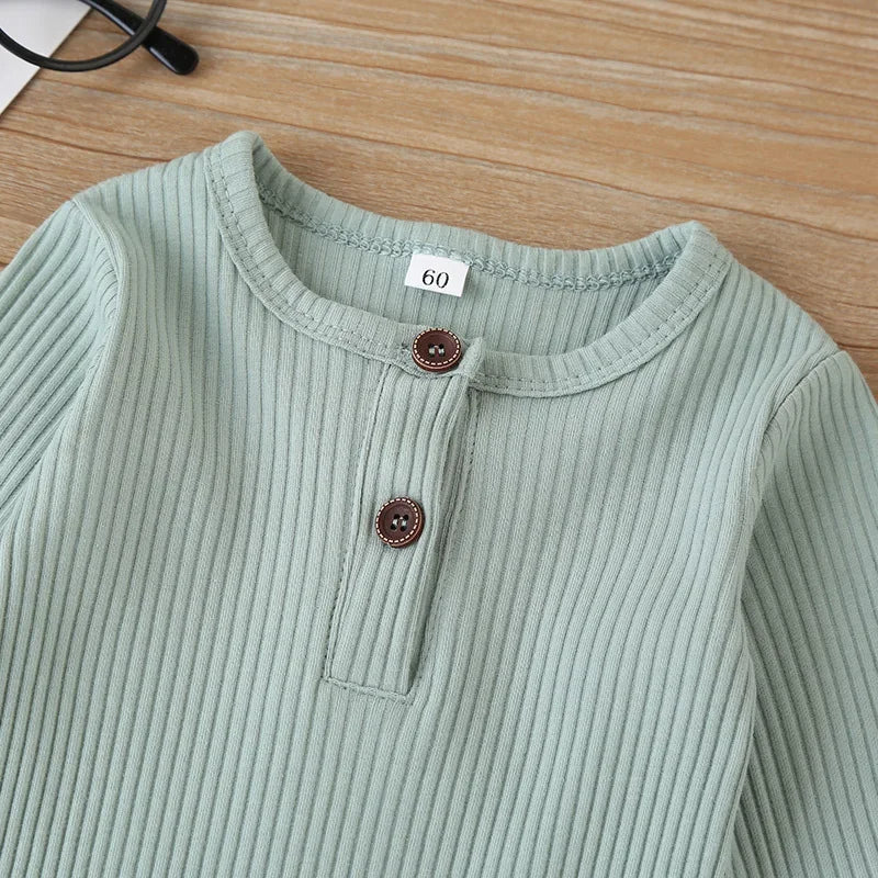 Infant Baby Long Sleeve Romper