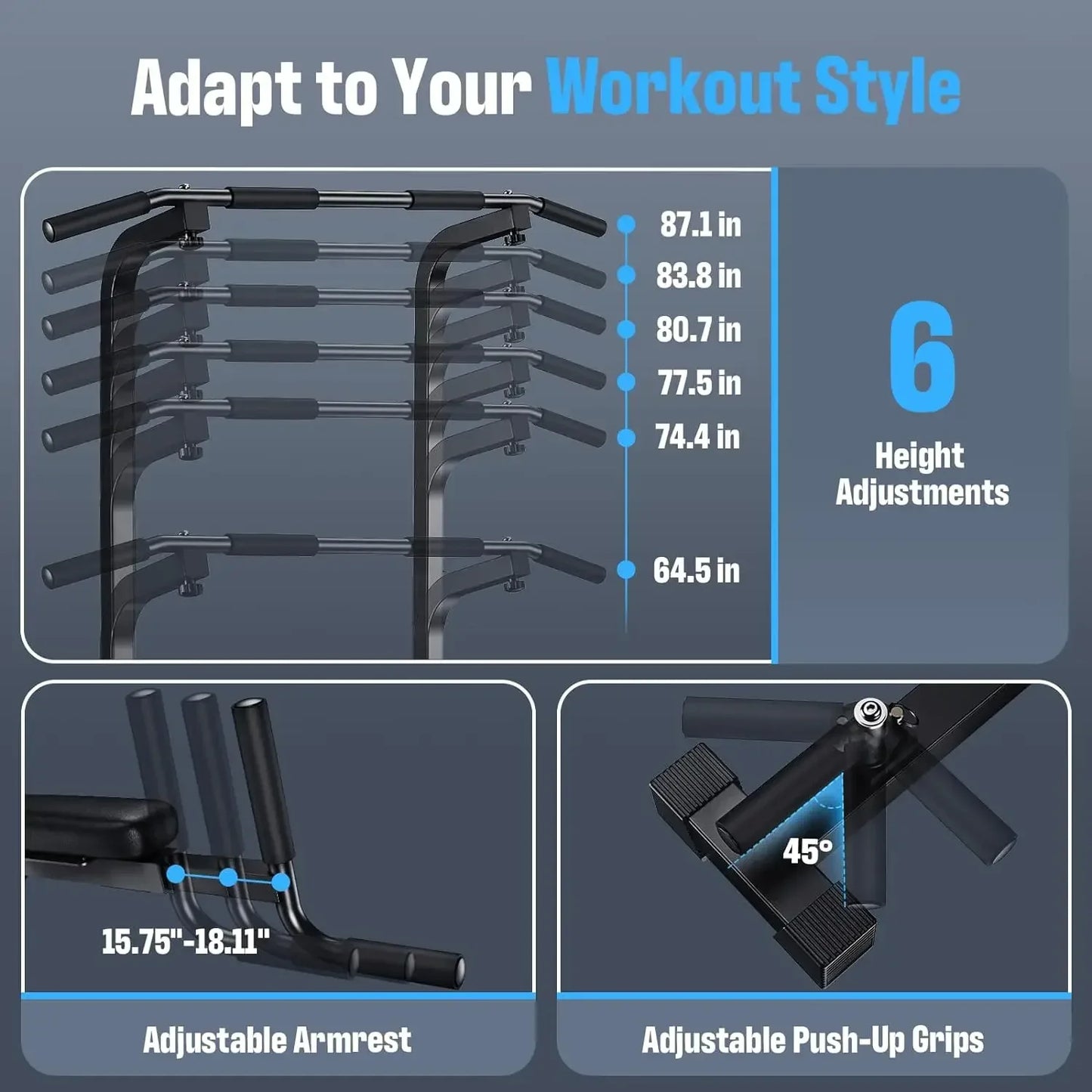 Multi-Function Home Gym Strength Training Fitness Equipment