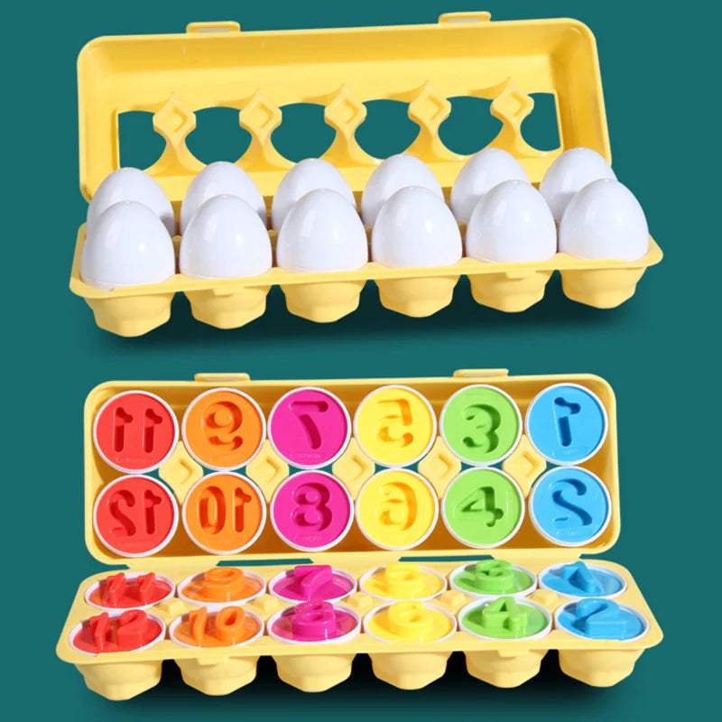 Eggs Screws 3D Puzzle Montessori Learning Toy